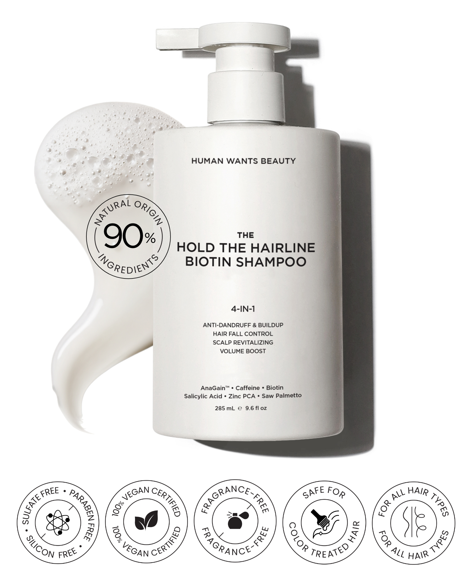 THE HOLD THE HAIRLINE BIOTIN SHAMPOO